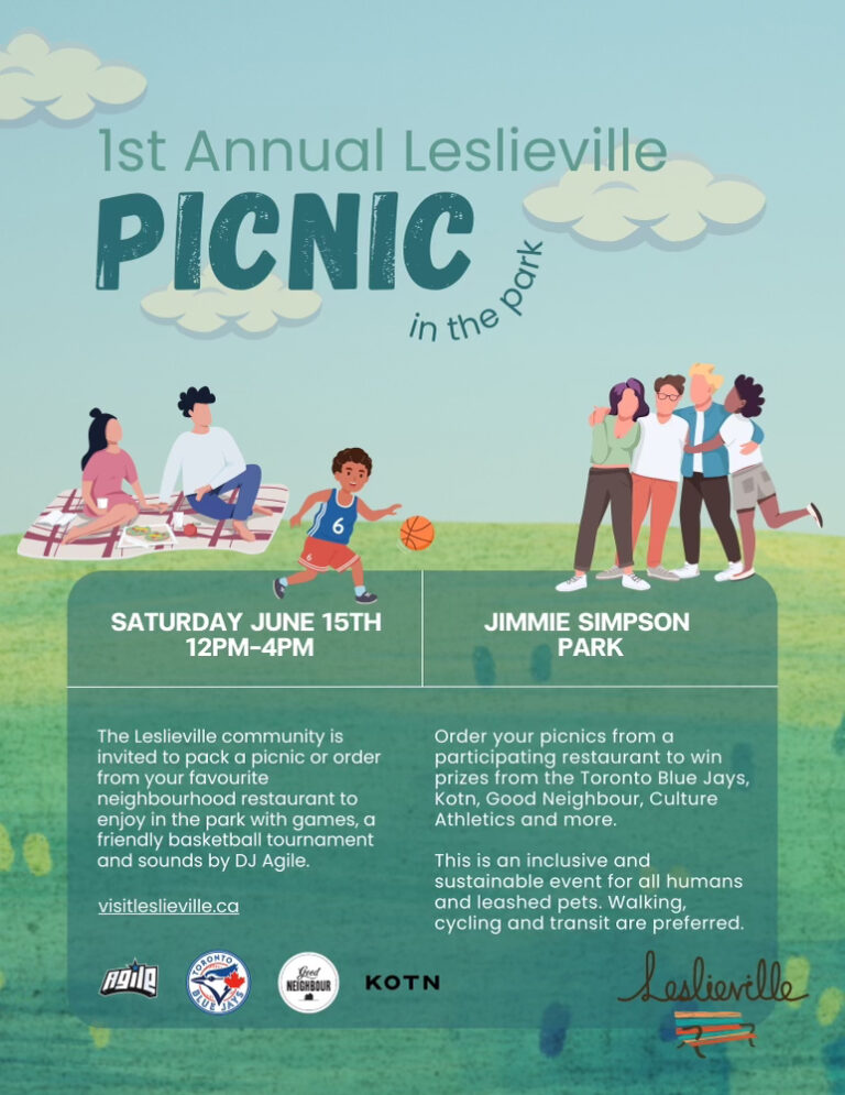 Leslieville Picnic in the Park