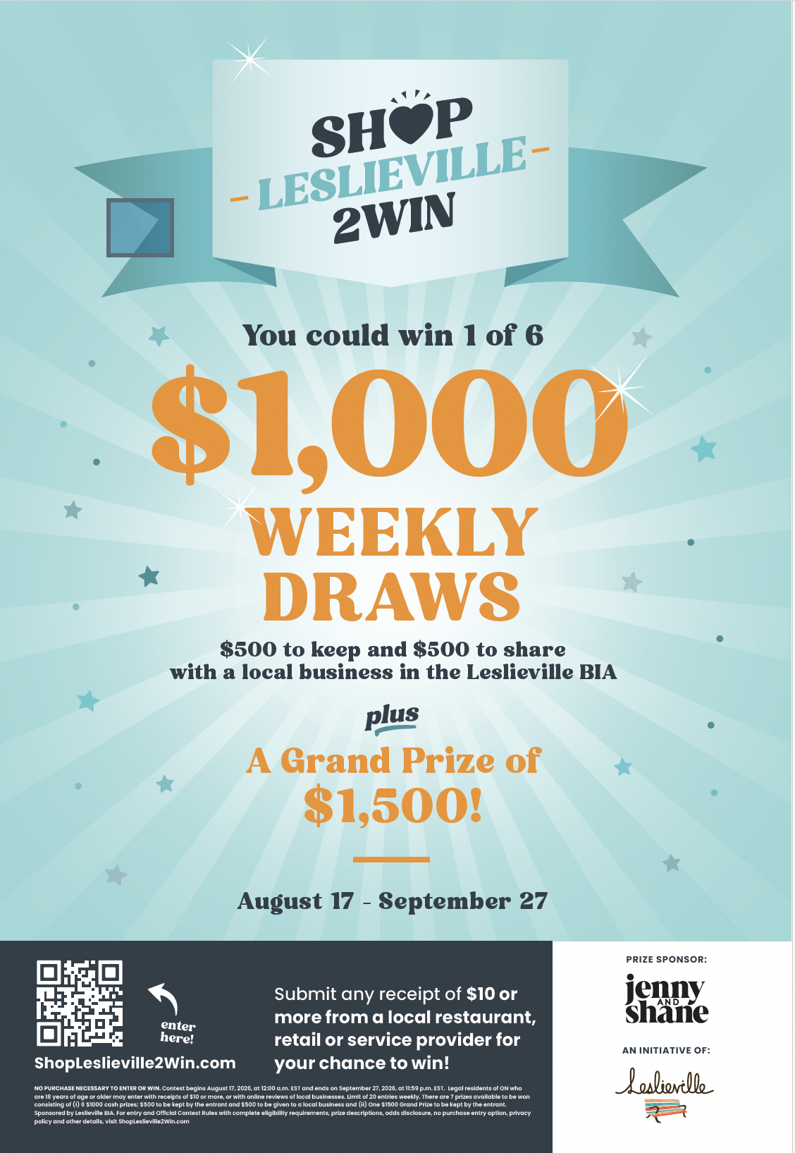 Shop Leslieville 2 Win